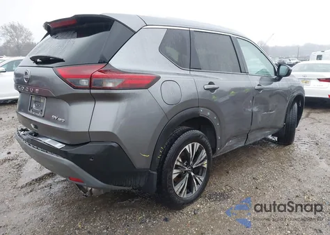 2023 Nissan Rogue Sv Intelligent Awd из США, поврежденный, VIN JN8BT3BB8PW492997